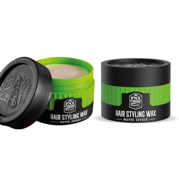 Fonex FNX Barber Matte Effect Hair Wax 150ml – Strong Hold, Matte Finish, Paraben & Alcohol-Free, Provitamin B5 Styling Wax for Men